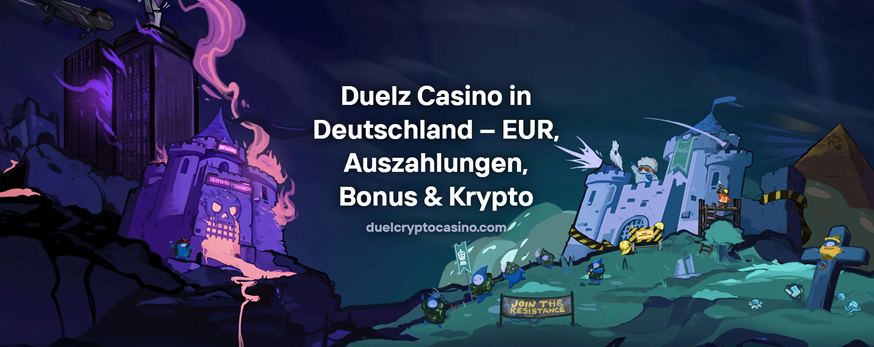 Duelz Casino in Deutschland - Bonus & Krypto